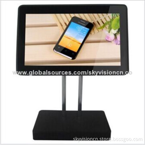 Digital photo frame with motion sensor, table stander